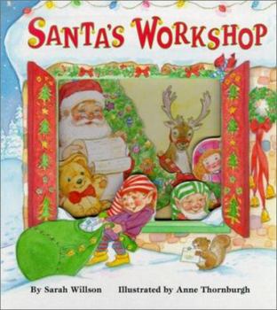 Hardcover Santa's Workshop Book