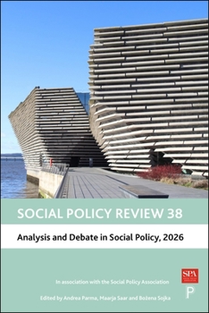 Hardcover Social Policy Review 38: Analysis and Debate in Social Policy, 2026 Book