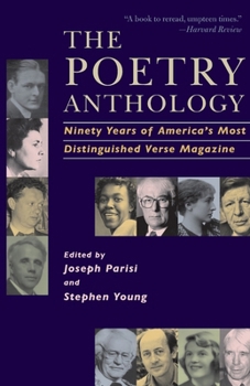 Paperback The Poetry Anthology: Ninety Years of America's Most Distinguished Verse Magazine Book