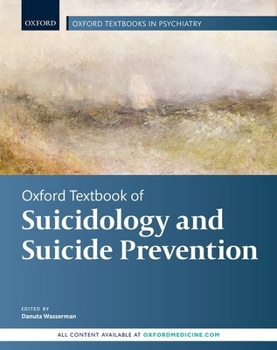 Hardcover Oxford Textbook of Suicidology and Suicide Prevention Book