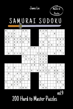 Paperback Master of Puzzles - Samurai Sudoku 200 Hard to Master Puzzles vol. 9 Book
