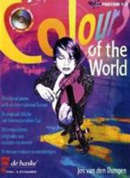 Paperback Colours of the World: Violin Book