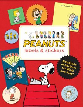 Paperback Peanuts Labels & Stickers Book