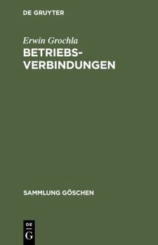Hardcover Betriebsverbindungen [German] Book