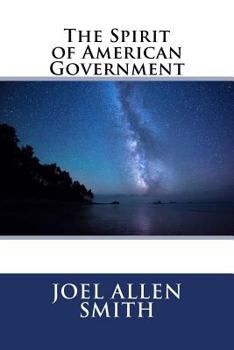 Paperback The Spirit of American Government Book
