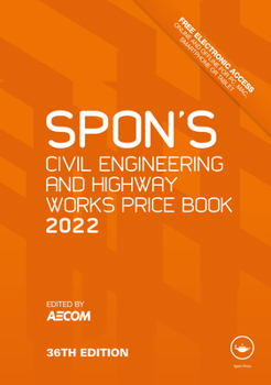 Hardcover Spon's Civil Engineering and Highway Works Price Book 2022 Book