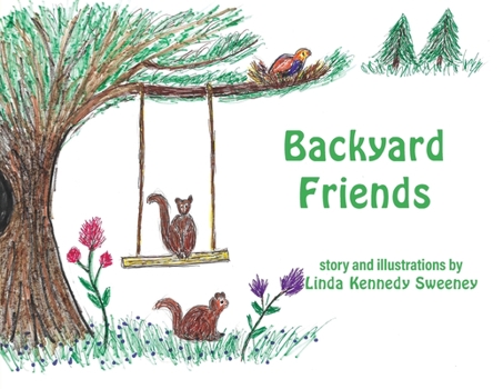 Paperback Backyard Friends Book