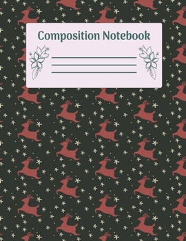 Paperback Composition Notebook: Christmas Composition Notebook College Ruled Notebooks Paper - Xmas Composition Notebook (Diary, Journal) 8.5x11in 110 Book