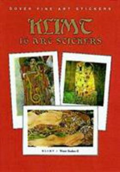 Paperback Klimt: 16 Art Stickers Book
