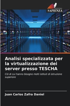 Paperback Analisi specializzata per la virtualizzazione dei server presso TESCHA [Italian] Book