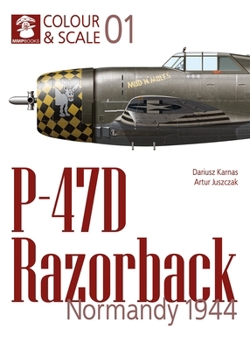 Paperback P-47d Razorback. Normandy 1944 [Polish] Book