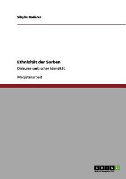 Paperback Ethnizität der Sorben: Diskurse sorbischer Identität [German] Book