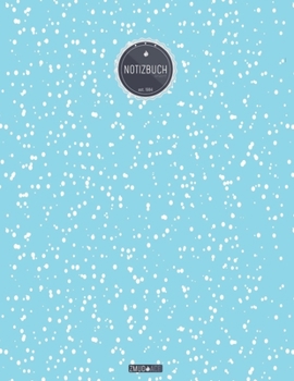 ZMUDACE Notizbuch Liniert: in DIN A4 Softcover ZL144 Punkte M�dchen Muster 156 leere linierte Seiten mit pers�nlichem Register + Seitenzahlen Zeichenbuch, Skizzenbuch, Lineatur 4, Malbuch, Notizheft z