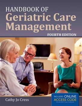 Paperback Handbook of Geriatric Care Management Book