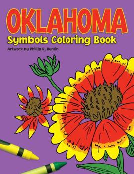 Paperback Oklahoma symbols coloring book
