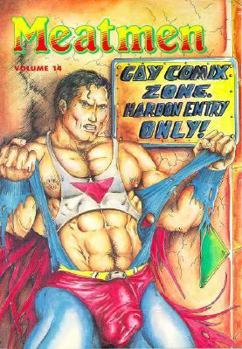 Paperback Meatmen: Anthology of Gay Male Comics Book