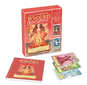 Product Bundle The Modern Wiccan Box of Spells: Includes 52 Enchanting Cards and a 64-Page Illustrated Spell Book