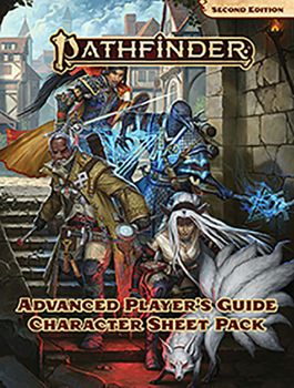 Game Pathfinder Advanced Player's Guide Character Sheet Pack (P2) Book