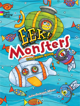 Paperback Eek! Monsters Coloring Book