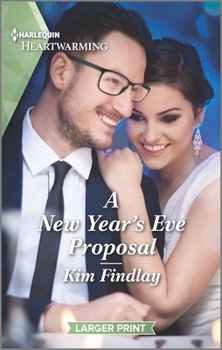 Mass Market Paperback A New Year's Eve Proposal: A Clean Romance [Large Print] Book