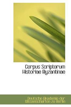 Hardcover Corpus Scriptorum Historiae Byzantinae Book