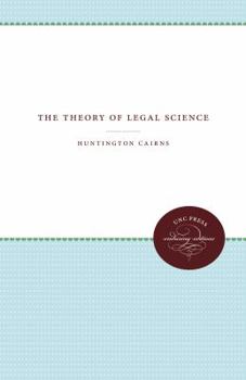 Paperback The Theory of Legal Science Book