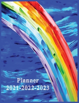 Paperback Planner 2021-2022-2023: Weekly and Monthly Planner and Organizer Calendar Schedule 2021-2022-2023 Academic Planner Large Book