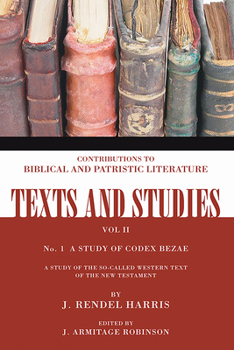 Paperback Codex Bezae: A Study of the So-Called Western Text of the New Testament Book
