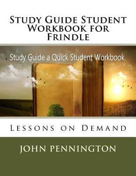 Paperback Study Guide Student Workbook for Frindle: Lessons on Demand Book