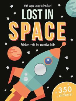 Paperback Foil Art Lost in Space: Mess-free foil craft for creative kids! Book