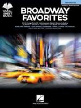 Paperback Broadway Favorites - Men's Edition: Singer + Piano/Guitar Book