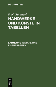 Hardcover Stahl Und Eisenarbeiten [German] Book