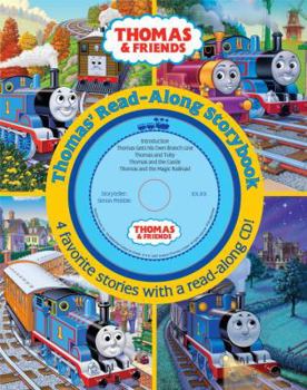 Hardcover Thomas' Read-Along Storybook: 4 Favorite Stories [With CD] Book