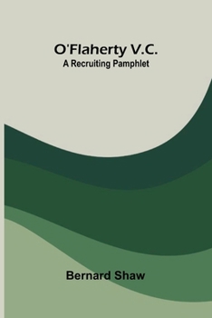 Paperback O'Flaherty V.C.: A Recruiting Pamphlet Book