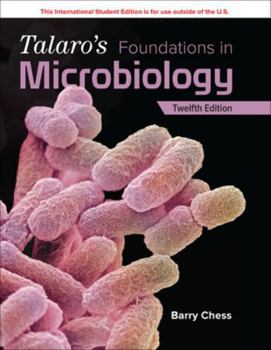 Paperback Talaro's Foundations in Microbiology ISE Book