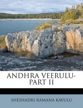Paperback Andhra Veerulu-Part II [Telugu] Book