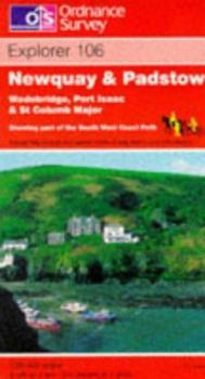 Map Newquay and Padstow, Wadebridge, Port Isaac and St.Columb Major (Explorer Maps) Book
