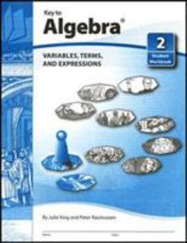 Spiral-bound Key to Algebra, Book 2: Variables, Terms, and Expressions Book