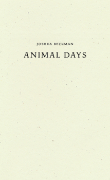Paperback Animal Days Book