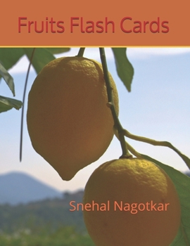 Paperback Fruits Flash Cards Book