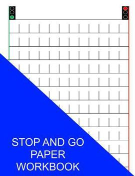 Paperback Stop and Go Paper Workbook: Wide Format Book