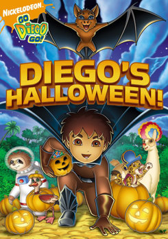 DVD Go Diego Go: Diego's Halloween Book