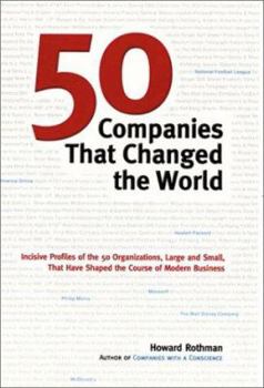 Hardcover 50 Companies That Changed the World Book