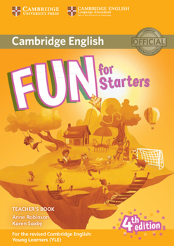 Paperback Fun for Starters Teacher's Book with Downloadable Audio Book