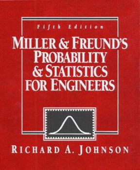 Hardcover Miller and Freund's Probability and Statistics for Engineers Book