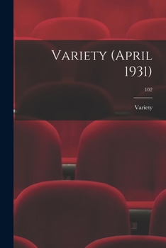 Paperback Variety (April 1931); 102 Book