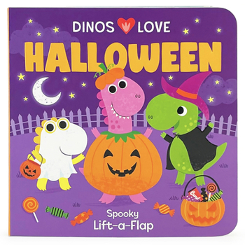 Board book Dinos Love Halloween Book