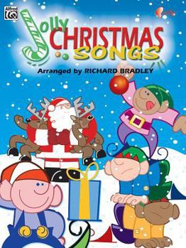 Paperback Jolly Christmas Songs: Five Finger Piano Book