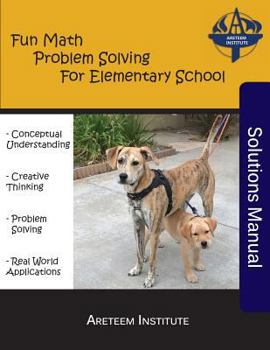 Paperback Fun Math Problem Solving For Elementary School Solutions Manual Book