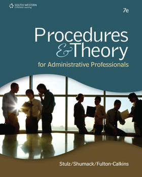 Hardcover Procedures & Theory for Administrative Professionals Book